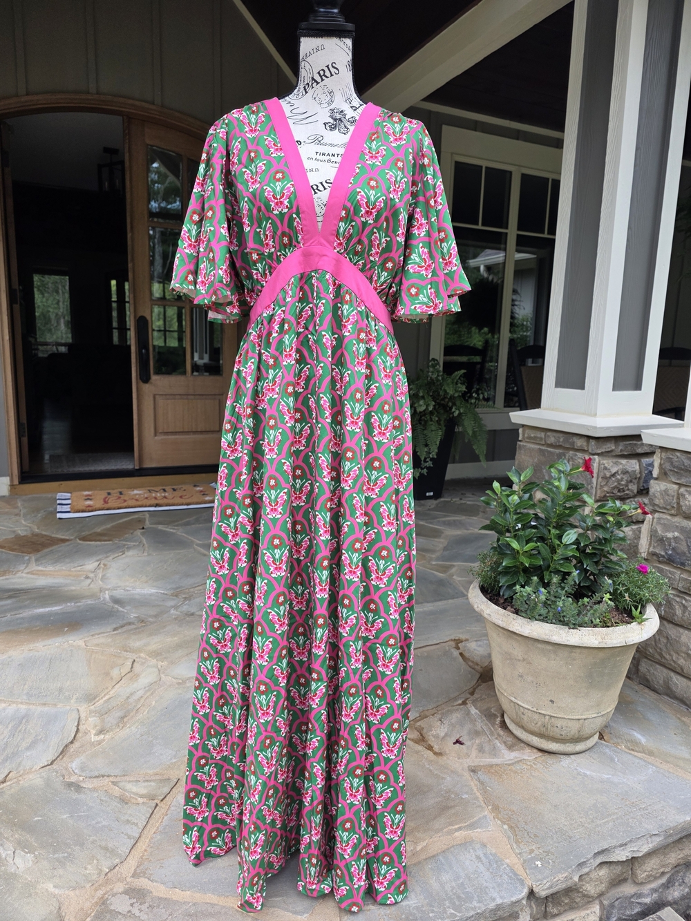Floral Maxi Dress-NWT